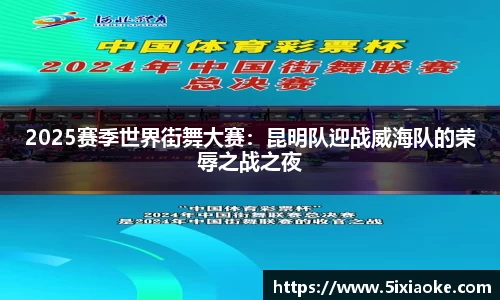 2025赛季世界街舞大赛：昆明队迎战威海队的荣辱之战之夜